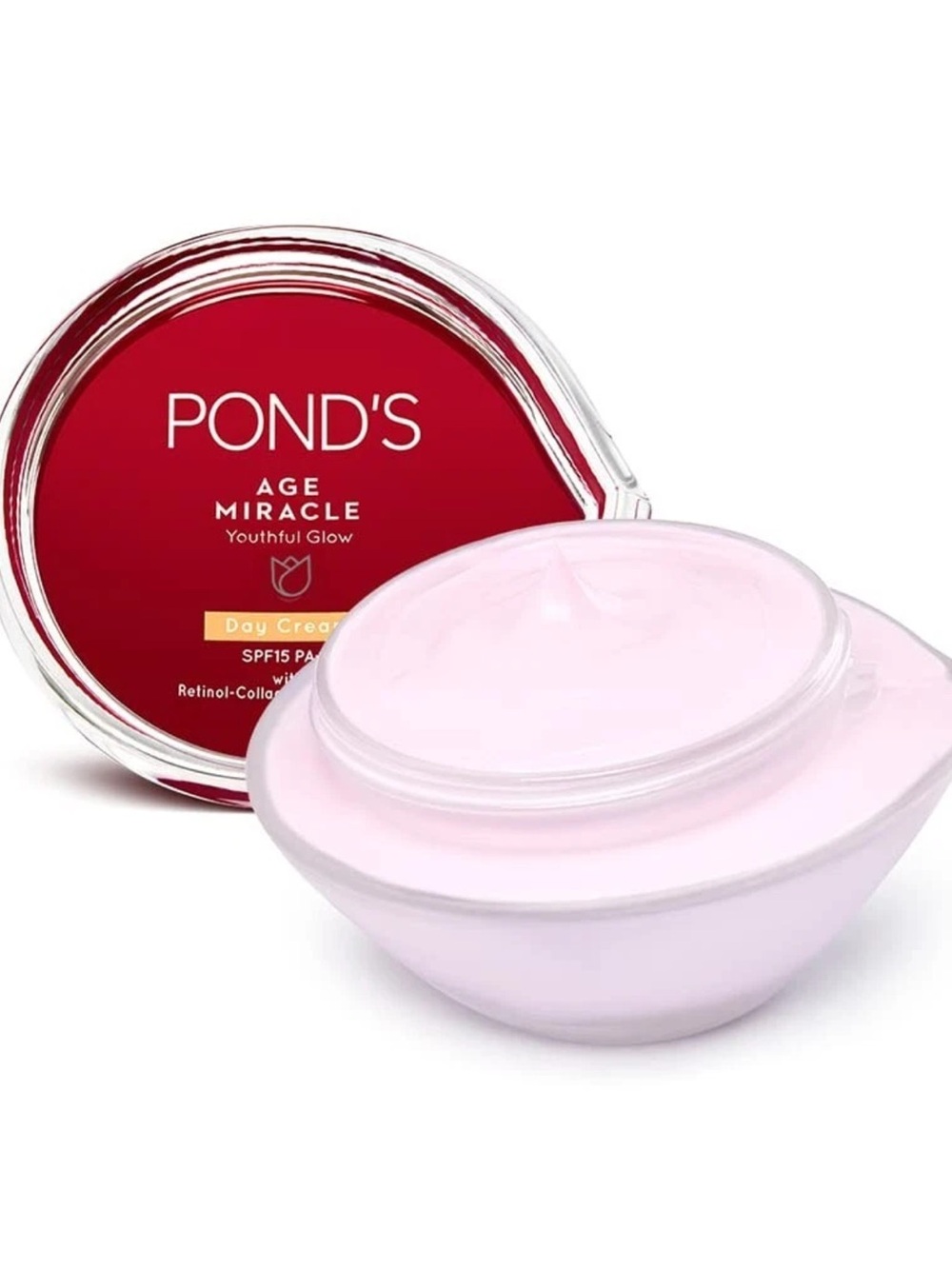 Pond’s Age Miracle Youthful Glow Wrinkle Corrector Day Cream SPF 18
1.7 oz / 50g